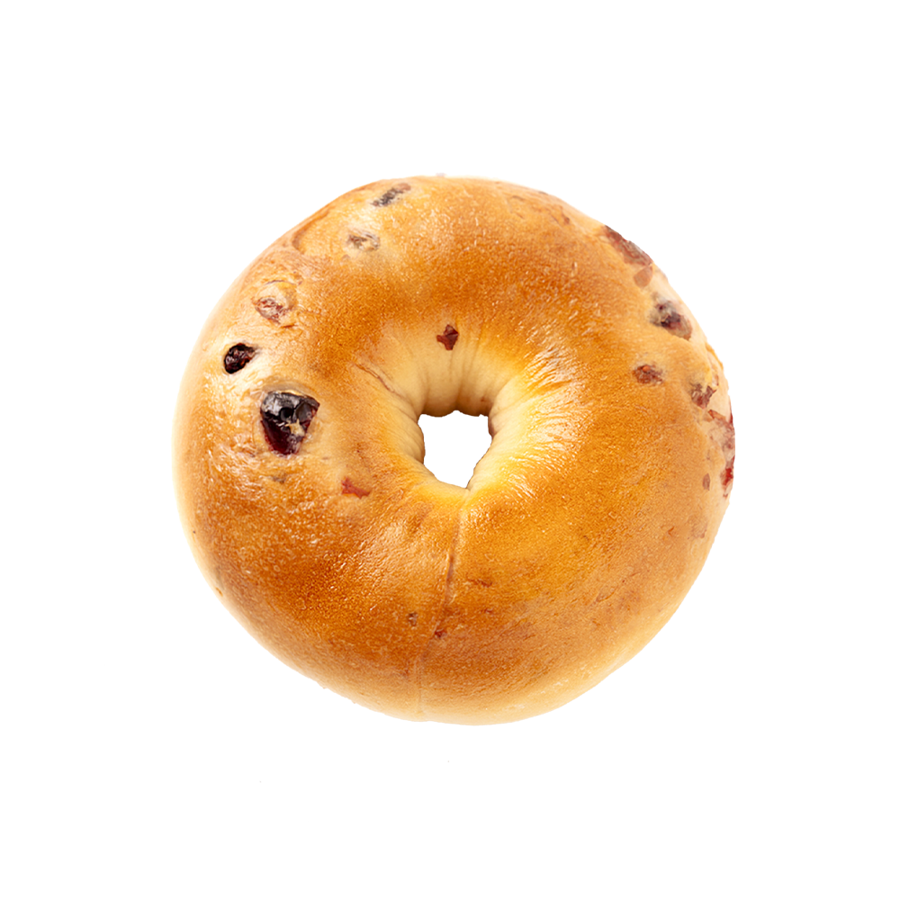 Malusog At Mababang-Fat Cranberry Bagel Malusog At Mababang-Fat Cranberry Bagel