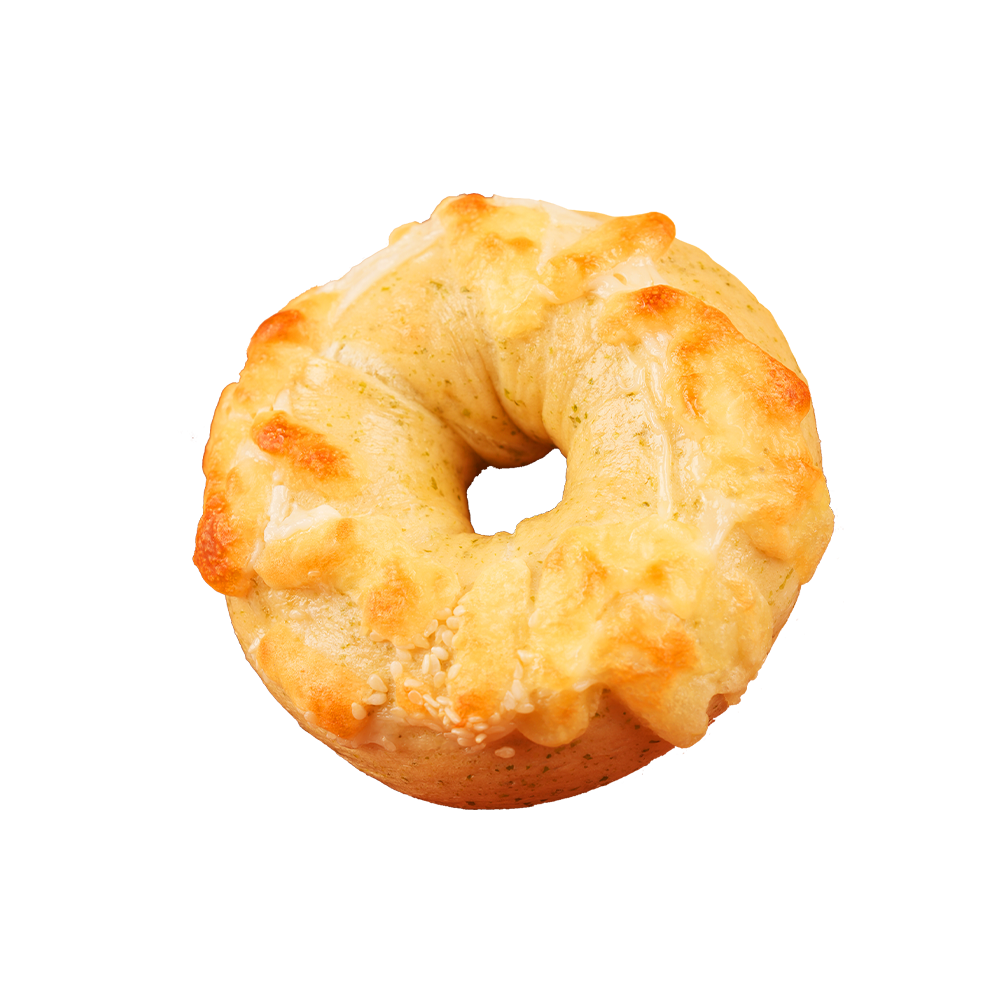 Golden And Crispy Potato Bacon Bagel Golden And Crispy Potato Bacon Bagel