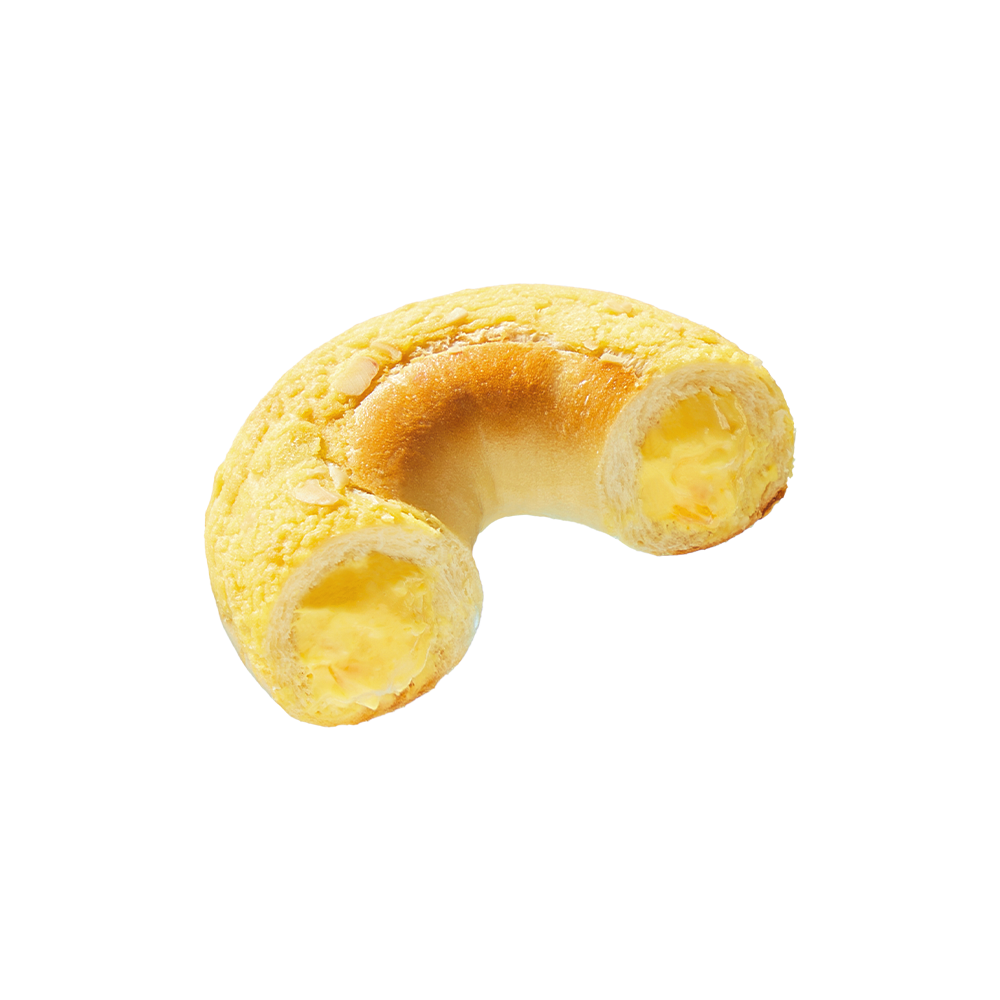 Toasted Almond Mango-Coconut Bagel