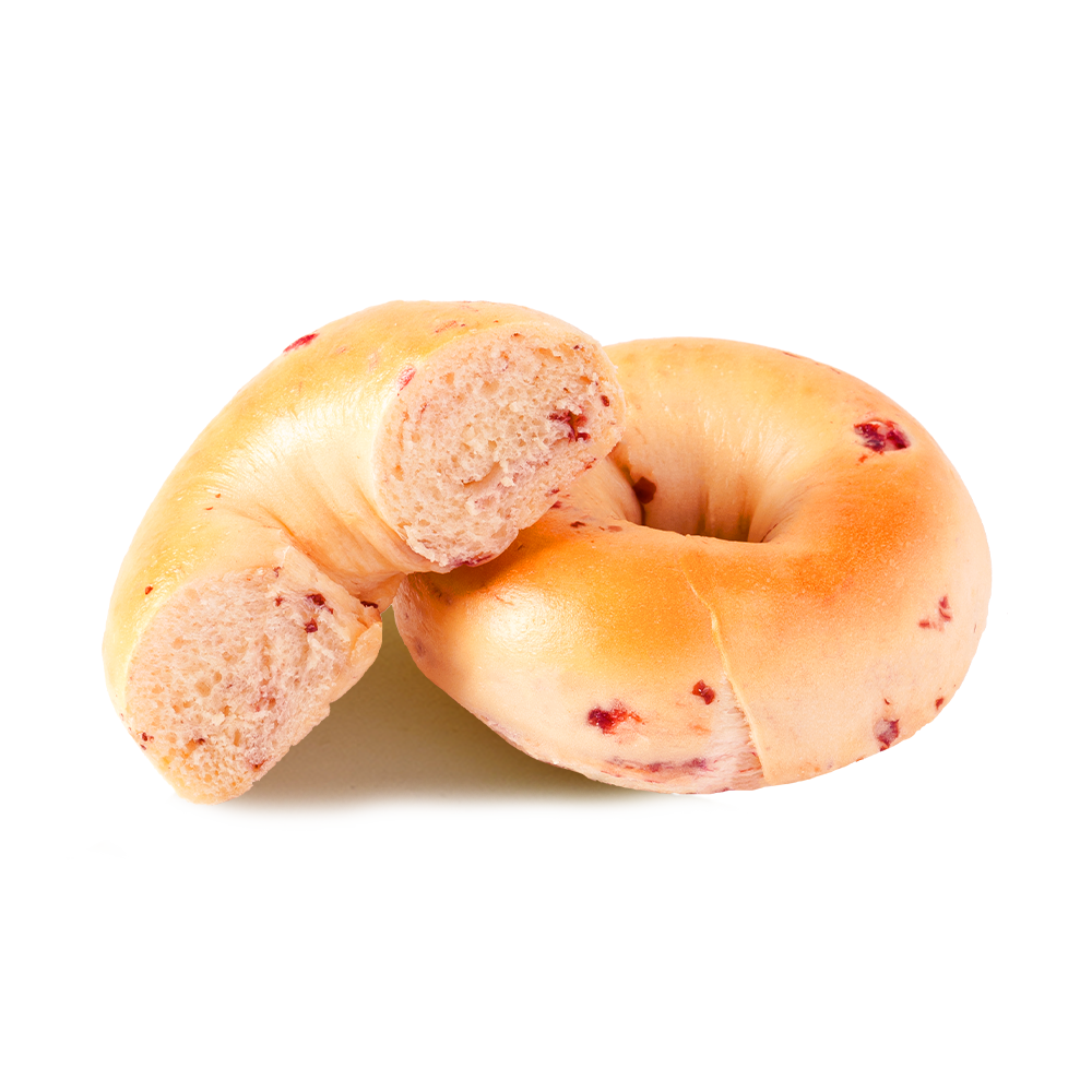 Malusog At Mababang-Fat Cranberry Bagel